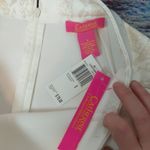 Catherine Malandrino  white copper skirt size 8 Photo 2