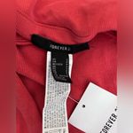 Forever 21  NWT Long Sleeve Ribbed Tie Sides High Neck Women’s Shirt Sz S Photo 3