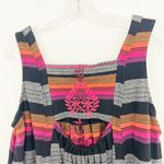 Free People  Vintage Stripe Swing Tank Top Southwest
Embroidered Boho Crop Photo 6