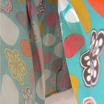 April why not Colorful Polka Dot Women's Skirt size large Blue Photo 3