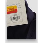 Croft & Barrow  Mock-Layer Print Cardigan Sz XL 3/4 Sleeves Navy Striped Tank NWT Photo 7