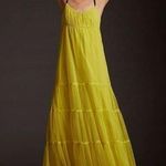 Anthropologie  Maeve Tulle Tiered Maxi Dress Size Small Photo 0