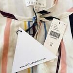 Lost + Wander REVOLVE NWT CORY Cream Blue STRIPED Boho MINI DRESS MEDIUM Photo 10