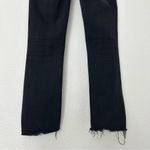 Mother Insider Crop Step Fray jeans Not Guilty 26 Black Photo 13