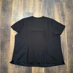 FIGS NWOT Casma Three-Pocket Scrub Top Black Size 5XL Photo 2