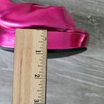 Kenneth Cole Reaction Rylee Hot Pink Metallic Slingback Platform Sandals Size 8. Photo 13