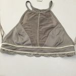 Francesca's NEW Francesca’s Lace High Neck Crop Top Bralette Photo 11