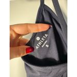 Athleta  Women's Black Twist Up Tankini Top Size Small Photo 4