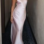 Reformation  Jeany Pink Silk Dress Photo 2