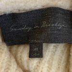 Sunday in Brooklyn  Colorblock Turtleneck Sweater - Cream, Rust, Mustard Photo 7