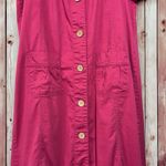 Blair Vintage 90s Midi Dress 100% Cotton Cap Sleeve Womens Size Large | Modest Photo 2