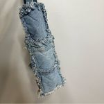 Green Bay Packers Custom Handmade Denim Jeans Patchwork Purse Bag Photo 4