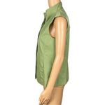 Eileen Fisher light green water resistant vest with Pockets. Size XS. EUC Photo 5
