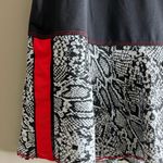 Lucky in love snake print athletic skort large 12 Black Photo 5
