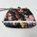 Women Small Retro Purse Vintage Top Handle Handbag Kiss Lock Shoulder Bag Black Photo 9