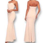 Lulus New  Pink Maxi Dress Mermaid Gown Formal Wedding Guest Womens Size Medium Photo 13