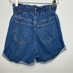 H&M paper bag denim shorts high waist size XS Photo 3