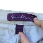 Gloria Vanderbilt  women size 6 wide leg cream colored pants Photo 2