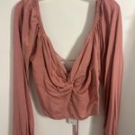 PacSun  Pink Long Sleeve Top Photo 0