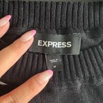 EXPRESS  black and lilac purple lightweight sweater  Photo 3