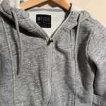 FIGS  Essential Full-Zip Hoodie Jacket Heather Gray- Size XS Photo 3