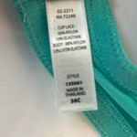 Felina  36C Turquoise Lace Balconette Bra Style 135061 Padded Underwire Photo 6