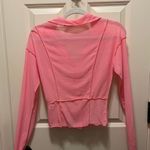 Pretty Little Thing  Pink Sheet Button Top Photo 2