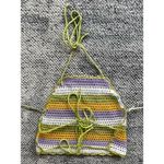 ZARA  Crochet Halter Crop Top Photo 4