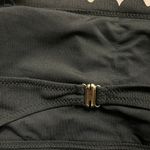 SheIn Black Strapless Scalloped One Piece Swimsuit Photo 5