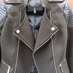 BCBGMAXAZRIA Alison Moto Faux Leather Jacket Size XS Photo 1