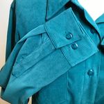 Bill Blass Jeans Faux Suede Vintage Blouse Photo 5