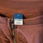 Old Navy Quilted Half-Zip Pullover in Warm Brown Photo 2