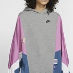Nike Sportswear Icon Clash Retro Colorblock Pullover Windbreaker Hoodie Sz M EUC Photo 0