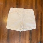 Apt. 9  Shorts 6 Crisp White Denim Cuffed Photo 4