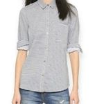 J.Crew Cotton Long Sleeve Shirt Women’s Stripes Button Up Size S Photo 0
