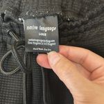 Native Language Clothing Waffle Shorties Shorts Women's Black Photo 2