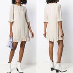 Ganni  Elm Polka Dot Georgette Dress Photo 1