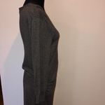 Merona  faux wrap sweater dress, L, gray Photo 3