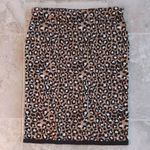 Michael Kors Pencil Skirt, Animal Print Black Dark Camel Size XXL New w/Tag $120 Photo 7