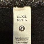 Lululemon Scuba Oversized Half-Zip Hoodie XL XXL Black & Silver Spark Photo 3