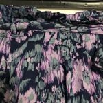 Old Navy paper bag ruffle abstract floral skirt women’s size 2 with belt Photo 5
