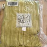 Wynne Layers Pear Green Yellow Plisse Pleated Knit Shrug Cardigan 2X Photo 1