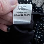 Madewell  Silk Petalplay Romper Dotmix XS Women’s Black Photo 5