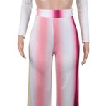 Womens Long Wide Leg 2 Piece Set (S) Multi Photo 0