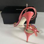 Dolce & Gabbana Dolce Gabbana Vernice Patent Leather Strappy Beaded Heels Sz 10 (40) Photo 8
