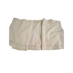 Glassons  Skirt Womens 8‎ Size White Mini Wrap Euro Flax Linen Viscose #EE2-2 Photo 8