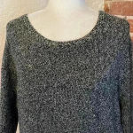 Free People Last chance - Marled Knit 3/4 Wide Sleeve Drop Shoulder Sweater XS Photo 2