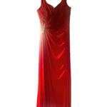 Sophia Tolli evening dress size 12 wedding, formal, holiday party red glam Photo 2