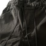 American Eagle  NWTBlack Drawstring Pants.Have a zip at the btm for added style. Photo 5