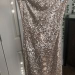 Princess Polly Gold Sequin Mini Dress Photo 0